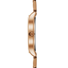 OBAKU Tang Rosette Quartz Rose Gold Round Dial Men's Watch- V260GXVVSV