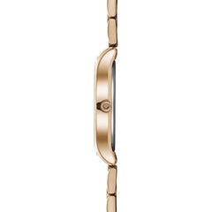 Obaku Vibe Lille Fuschsia Quartz White Round Dial Women's Watch- V266LDVISV