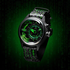 The ELECTRICIANZ ZZ-A1A/06 Matrix Limited Edition LED Nightlight Inhouse Electric Module Watch For Men