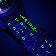 The ELECTRICIANZ ZZ-A1A/06 Matrix Limited Edition LED Nightlight Inhouse Electric Module Watch For Men