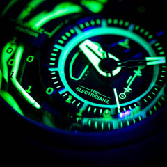 The ELECTRICIANZ ZZ-A1A/06 Matrix Limited Edition LED Nightlight Inhouse Electric Module Watch For Men