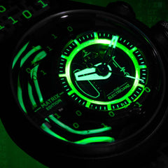 The ELECTRICIANZ ZZ-A1A/06 Matrix Limited Edition LED Nightlight Inhouse Electric Module Watch For Men