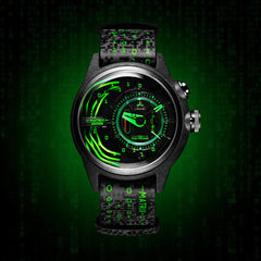 The ELECTRICIANZ ZZ-A1A/06 Matrix Limited Edition LED Nightlight Inhouse Electric Module Watch For Men
