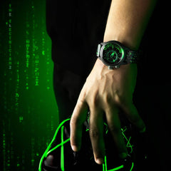 The ELECTRICIANZ ZZ-A1A/06 Matrix Limited Edition LED Nightlight Inhouse Electric Module Watch For Men