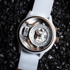 The ELECTRICIANZ ZZ-A1C/04 S.NOW Swiss Design 4 LED Nightlight Inhouse Electric Module Watch For Men