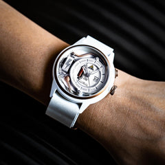 The ELECTRICIANZ ZZ-A1C/04 S.NOW Swiss Design 4 LED Nightlight Inhouse Electric Module Watch For Men